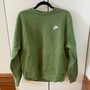 Nike green sweatshirt